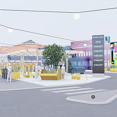 Grafiska Torget 3D Modell 1
