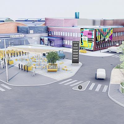 Grafiska Torget 3D Modell