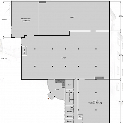 Entreplan ca 3100 kvm